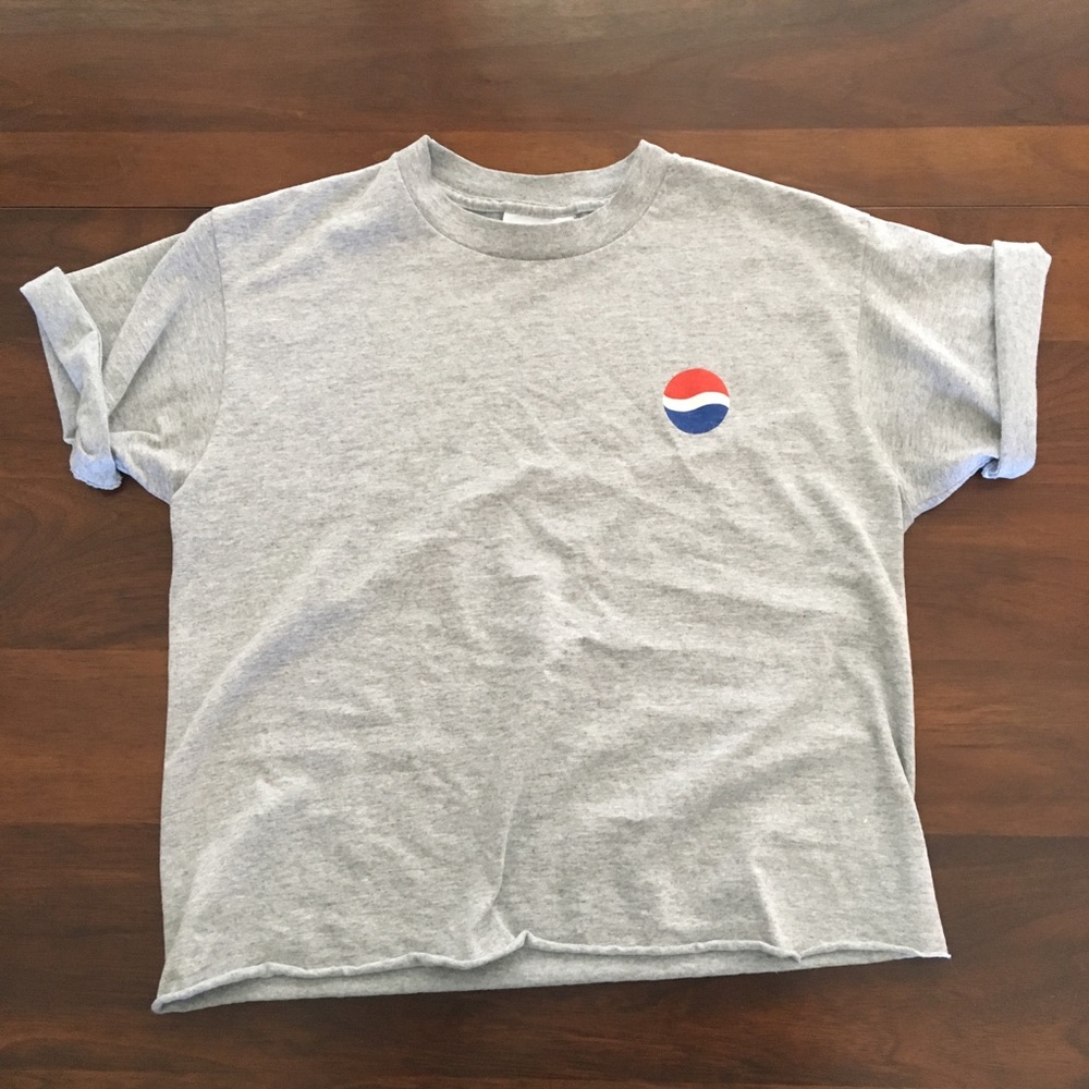 Vintage Cropped Pepsi Tee